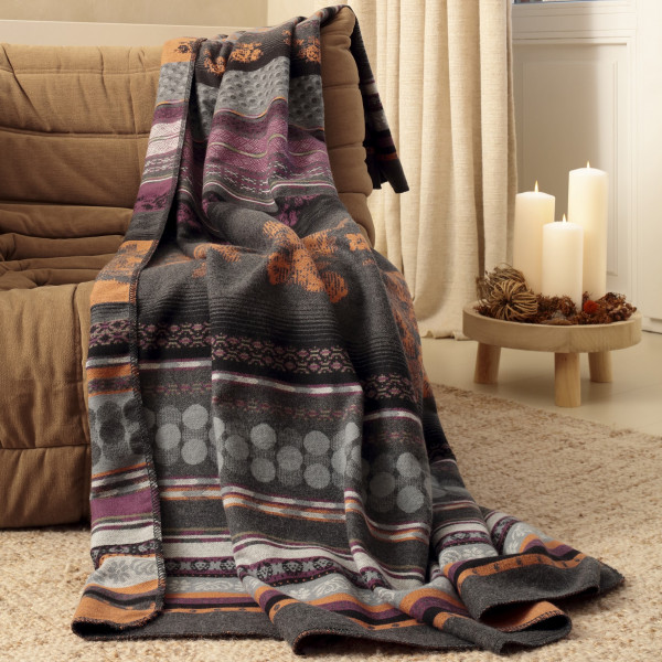 Biederlack sofa couch blanket - Elegant | Couchdecken.de - The Sofa Blanket  Shop