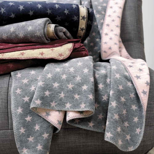 Sofa Ibena 4 Couchdecken.de - - | jacquard Blanket - Boston colors different Shop blanket The